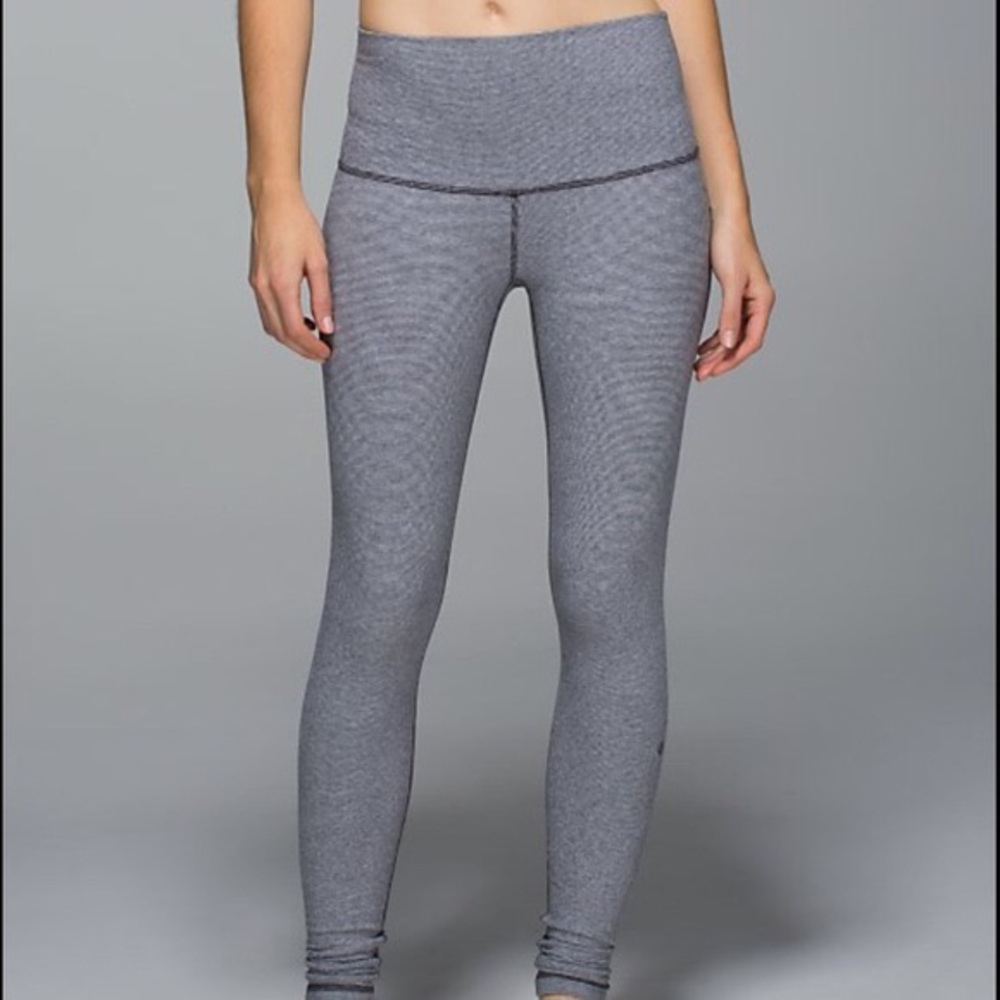 lululemon athletica Gray High-Rise Leggings